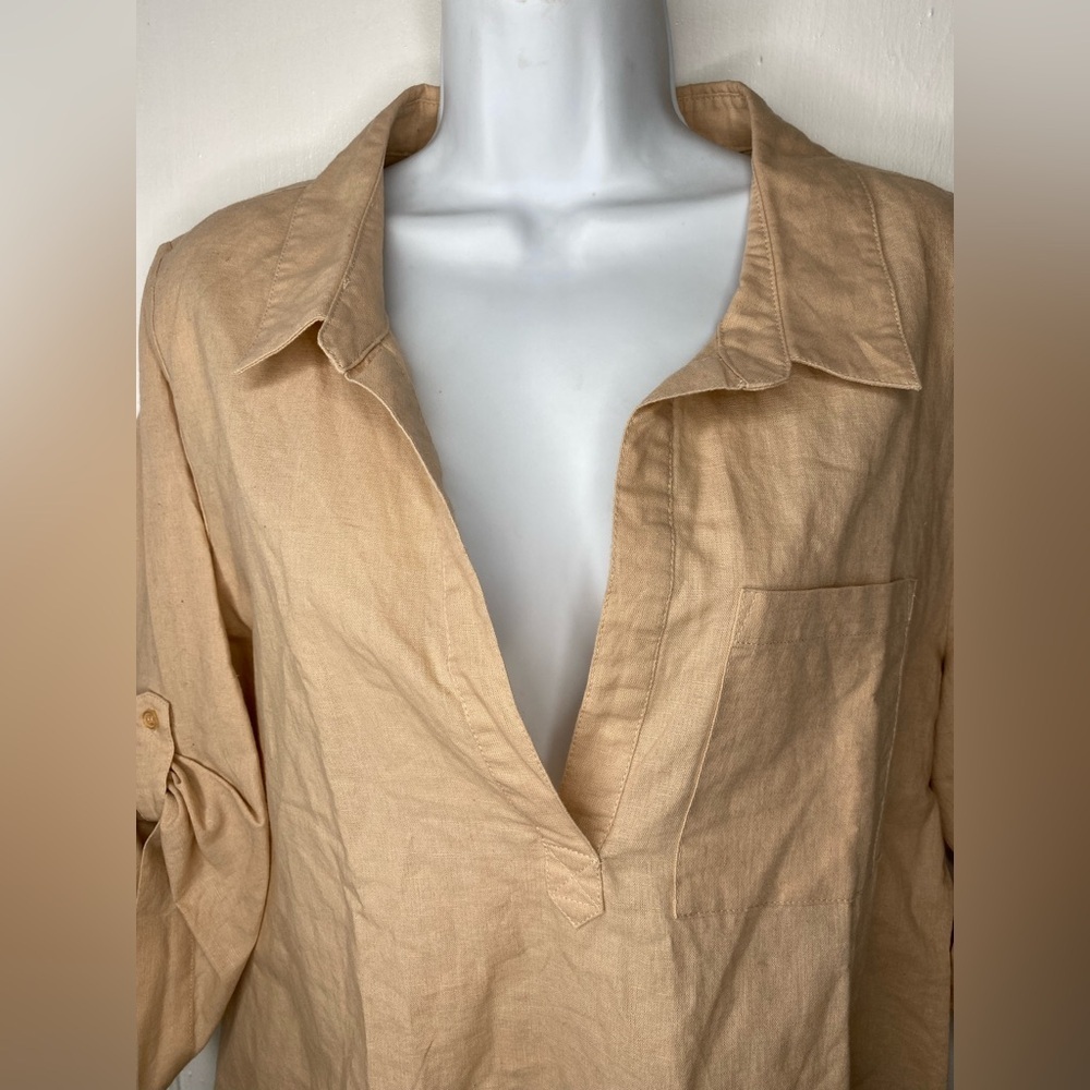BOSTON PROPER NWOT Tan Women's Top